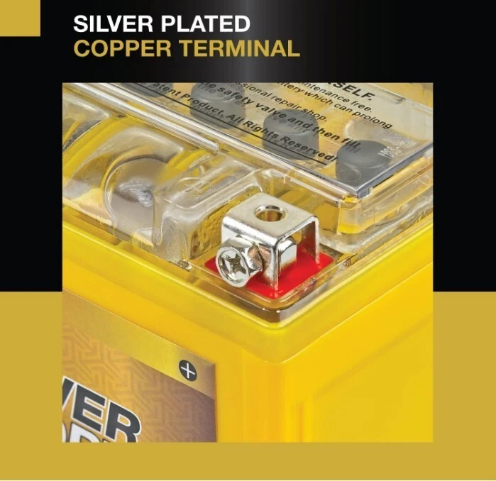 ExpertPower YTX5L-BS 12V 5Ah 130 CCA Gel for 2007 Yamaha WR250F Foto 3 de 4