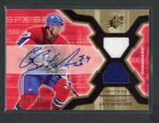2006-07 SPx Rookie Jersey Autograph #190 Guillaume Latendresse RC /799 *16432