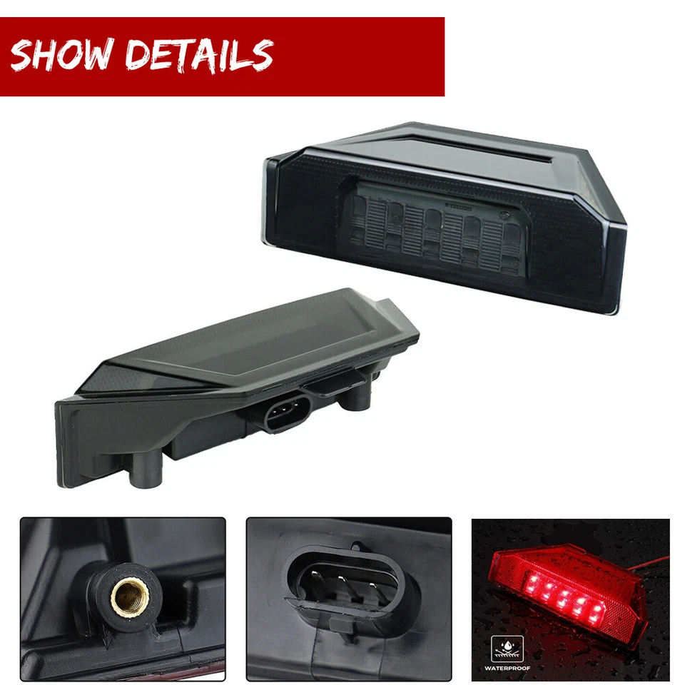 2412774 Luces traseras izquierda + derecha UTV para Polaris Ranger 900 XP 1000 2013-20 Foto 3 de 4