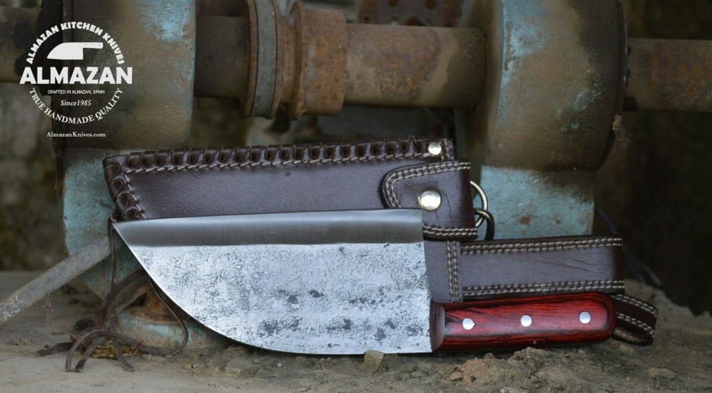 New Almazan Kitchen Knife with Hand Forged High Carbon Blade