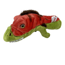 Aurora Dinosaur T Rex Hand Puppet Plush Stuffed Animal 10in Tall Soft Toy