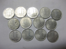 NRD, 13 x 1 fenig, 1960, 1962, 1968, 1975, 1977-1979, 1982-1986