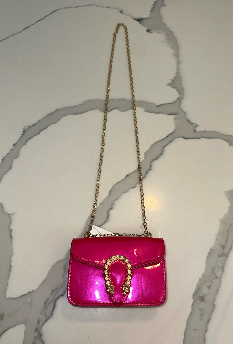 ショルダーバッグ・ポシェット INSTANTFUNK Sequin knit chain mini bag blue BCSSIFAC20BL New Prada Vitello Move Bluette Blue Crossbody Chain Wallet