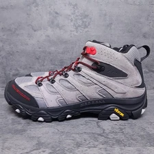 MERRELL Moab 3 Mid X JEEP Rubicon Hiking Vibram Shoes Mens Size 10 Grey Black