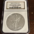 2004-W Proof $1 American Silver Eagle NGC PF70UC Brown Label
