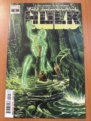 The Immortal Hulk #2 Marvel 2018 - 1st Doctor Frye Alex Ross - High Grade!!