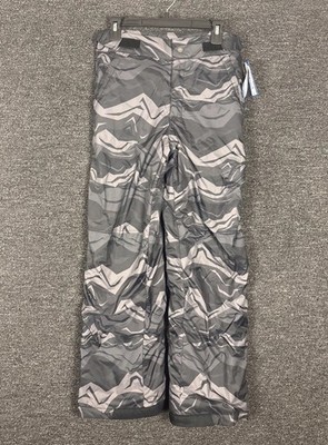 Columbia Youth Boy s Size Sm Gray Mountain Ski - Snowboarding Pants