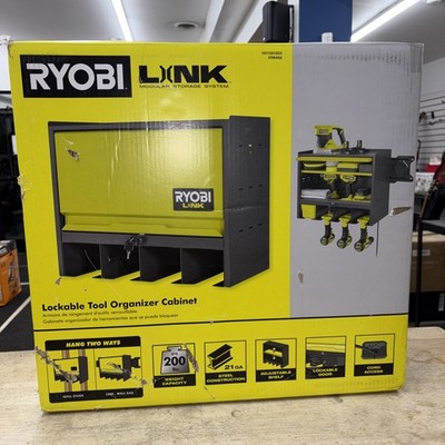 RYOBI LINK Steel Lockable Tool Organizer Cabinet STM406 NEW