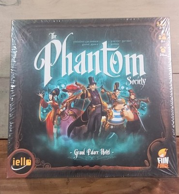 NIB   THE PHANTOM SOCIETY Board Game Grand Palace Hotel - 2014   SEALED