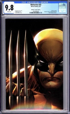 Wolverine #23 Unknown Comics Scott Williams Icon Virgin Variant - CGC 9.8!