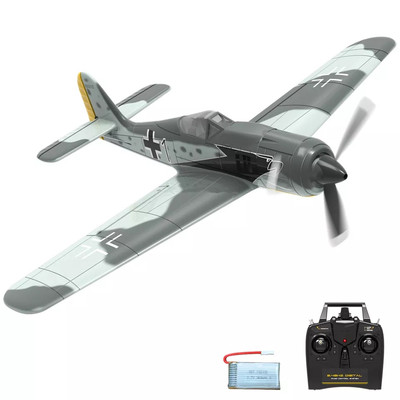4CH RC Airplane 2.4GHz VOLANTEX FW-190 Fighter Remote 6Axis Aerobatic Glider RTF