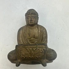 Buddha brass incense burner made in Occupied Japan 1945-1952 FREE SHIPPING