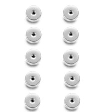 Flat Screw Backs Replacement for Stud Earrings,10Pcs Stainess Steel Flatbacks...