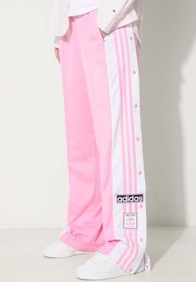 ADIDAS ORIGINALS PLUS WOMEN ADIBREAK TREFOIL PINK TRACK PANTS ~SIZE 4X #JE6180