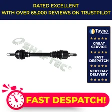 Drive Shaft fits CITROEN C3 1.2 Front Left 2014 on Manual Transmission Shaftec