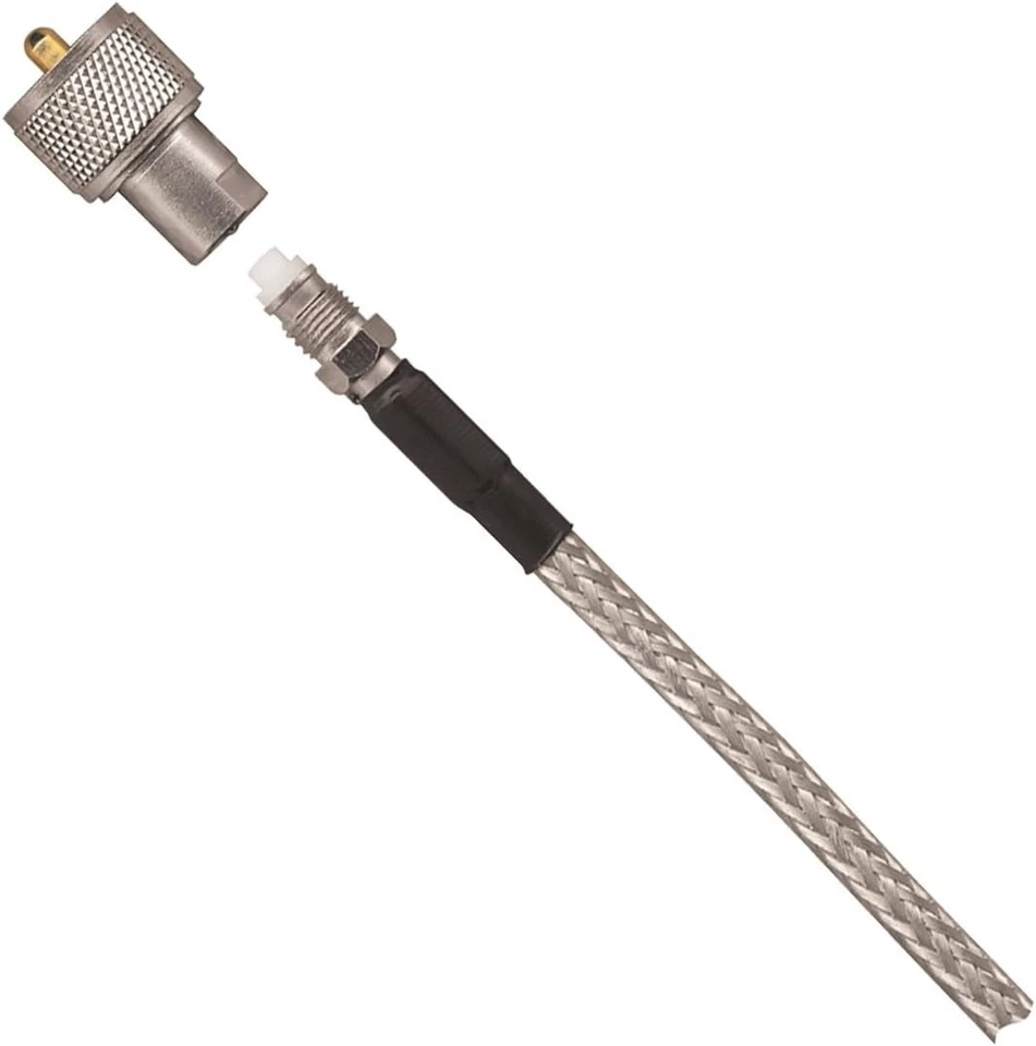 18FT Coax Cable with Removable Connectors - Perfect for Indoor/Outdoor CB Use - Image 3 of 4