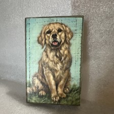 Primitives By Kathy Rustic Dog Decorative Wood Sign Freestanding Plaque