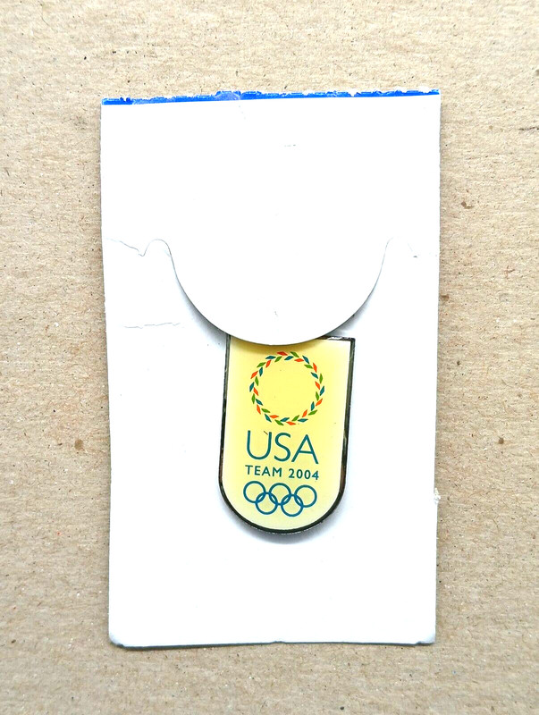 NOS Team USA United States 2004 Olympics Keychain Keyring