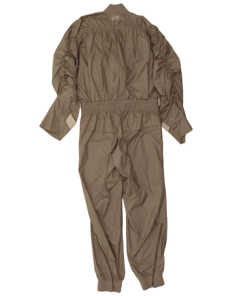 ADIDAS X STELLA MCCARTNEY Womens Oversized Jumpsuit UK 10 Small Grey RS02 - Image 2 of 4