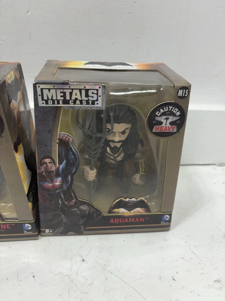 Jada Toys Metals Die Cast DC Comics Batman VS Superman Lot Bundle Of 3 NEW - Image 4 of 4