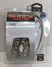 Shock Doctor Core Compression Short w/Bio-Flex Cup Large Waist Size 32-34  New