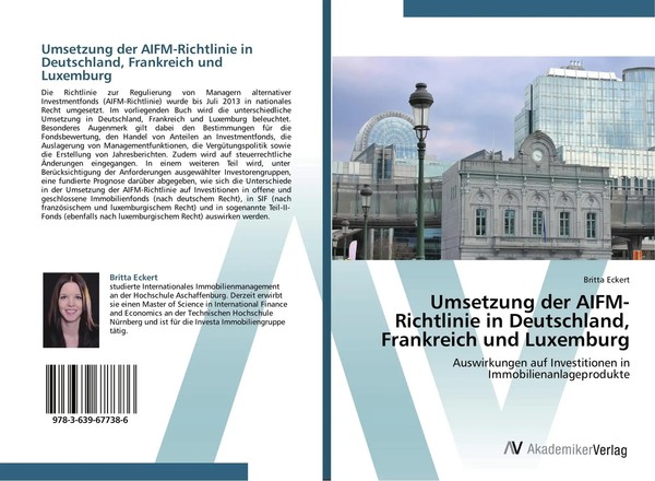 Britta Eckert | Umsetzung Der Aifm-Richtlinie In Deutschland, Frankreich Und...-image