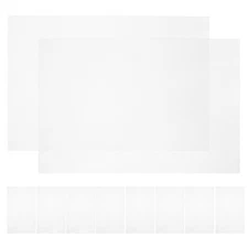  10 Pcs Stencil Sheets Clear Plastic for Crafts Stencils Art Painting Supplies