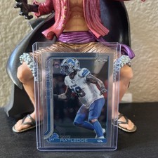 Tate Ratledge 2025 Topps Chrome Base  Rookie #383 Detroit Lions Football