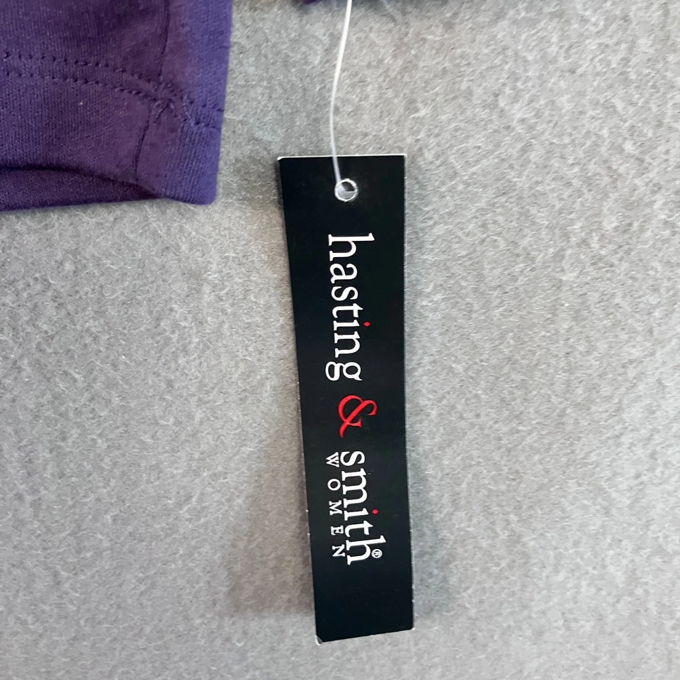 Hasting & Smith Women's Long Sleeve Tee Size 1X Purple NWT - Image 3 of 4