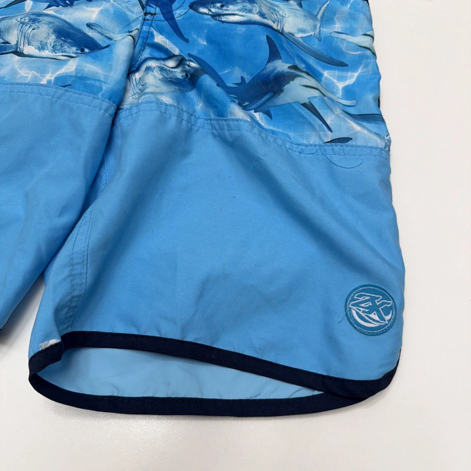 ZeroXposur Microfiber Swim Shorts,  Color: Blue Cart, Kids Size: 8           846 - Image 2 of 4
