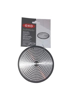 Oxo Edelstahl Good Grips Duschbad Abflussschutz Haarfänger - Silber