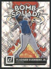 2022 Donruss Bomb Squad Diamond #BS-2 Vladimir Guerrero Jr. Blue Jays 1054