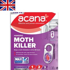 Max Performance Wiszący zabójca ćmy (4-pak) - Chroni odzież i pościel