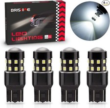 4-Pack 1000 Lumens Super Bright 7440 7443 7441 7444 W21W LED Bulbs 6000K Xenon W