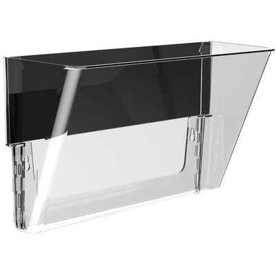Storex Magnetic Wall Pocket, Letter Size, Clear