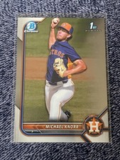 2022 Bowman Draft #BDC-120 Michael Knorr Chrome Houston Astros