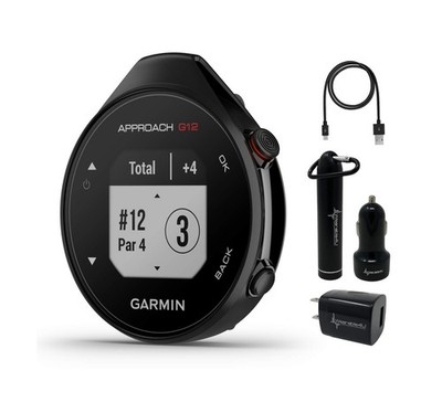 Wearable4U Garmin Approach G12 Premium GPS Golf Range Finder