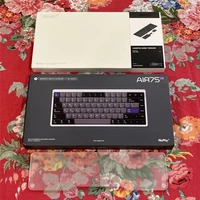 NUPHY AIR75 HE Magnetic Jade Pro Keyboard + Canopus Shine-through Keycaps