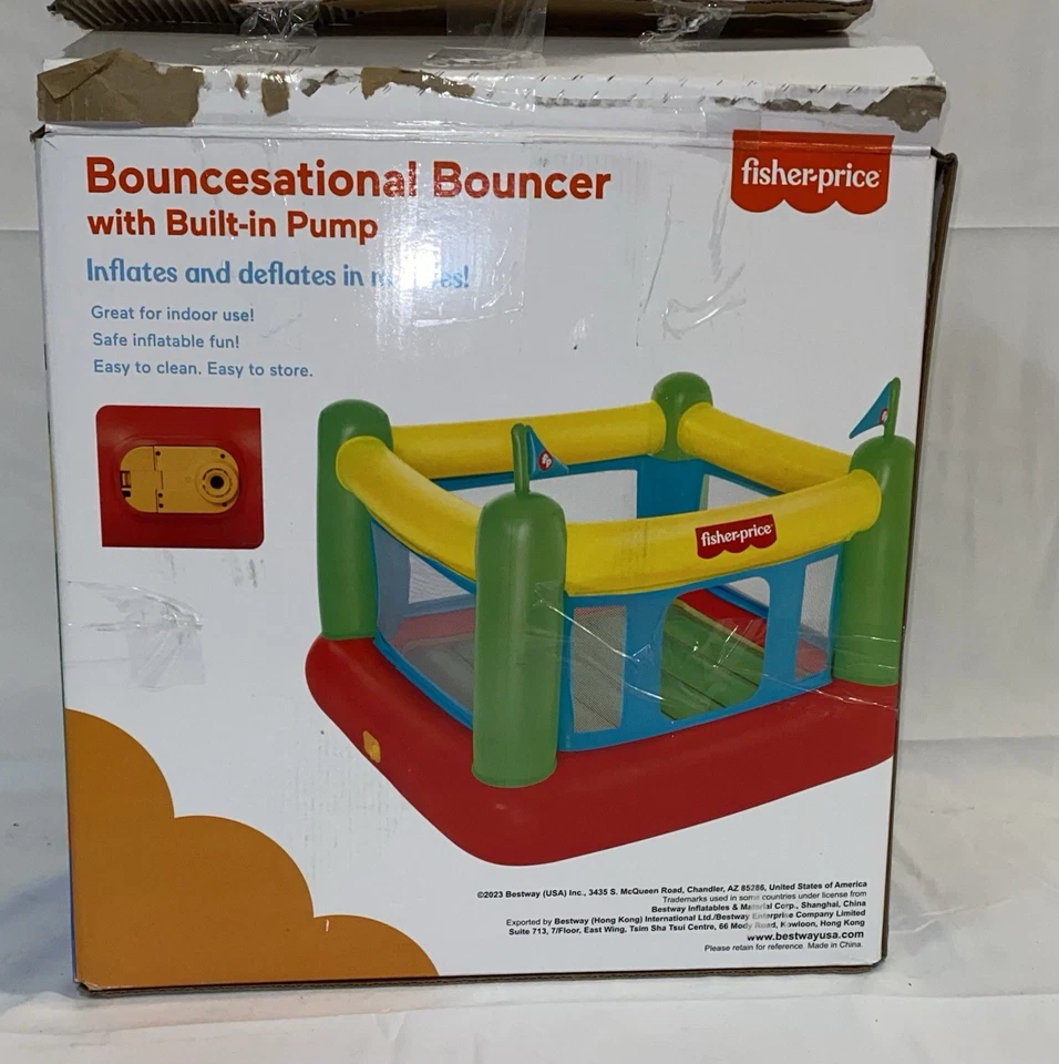 Gorila inflable Fisher-Price - 93532E Foto 2 de 4