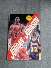 Michael Jordan Magic Johnson Superstars Basketball Biography Book 1989 Paperback