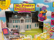 VTG 1994 GALOOB MY PRETTY DOLLHOUSE HAPPY HEART MANSION DELUXE    ****HOUSE ONLY