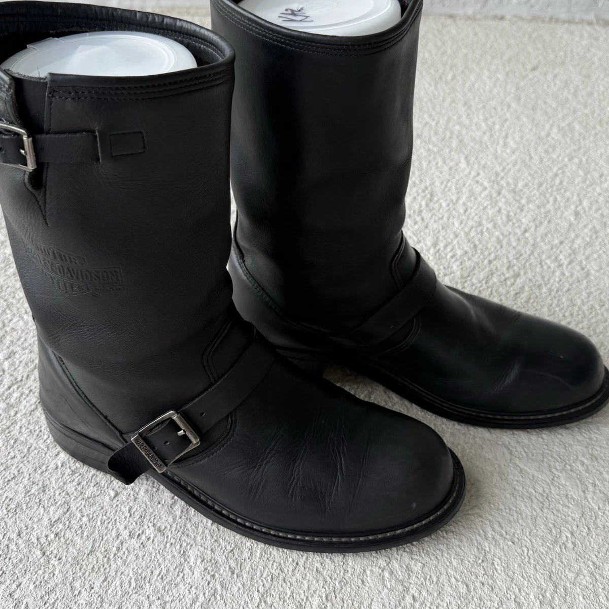 Preços baixos em Botas Harley-Davidson M Preto para Homens | eBay