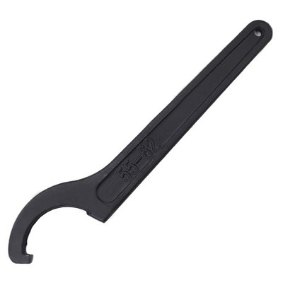 Utoolmart C Hook Spanner Wrench Collet Chuck for 55-62mm Round 210mm, Black
