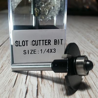 T TRIM FURNITURE EDGING 3mm SLOT CUTTER ROUTER BIT FOR CAMPERVAN ...