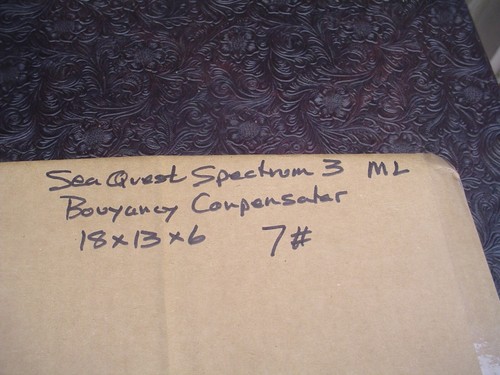 Sea Quest Spectrum 3 Model 2313 Size ML SCUBA Buoyancy Compensator BC - Picture 7 of 7