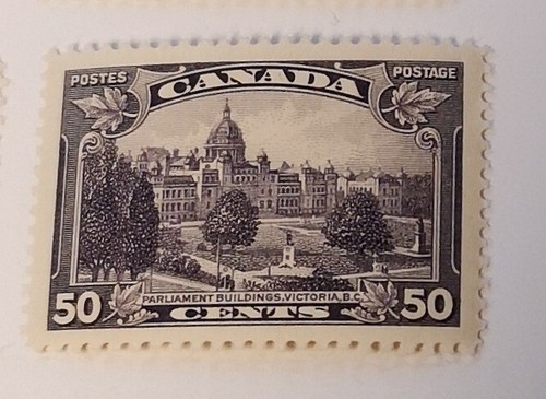 🍁Canada 1935 #226 MNH KG V Pictorial Issue - Parliament, Victoria,B C