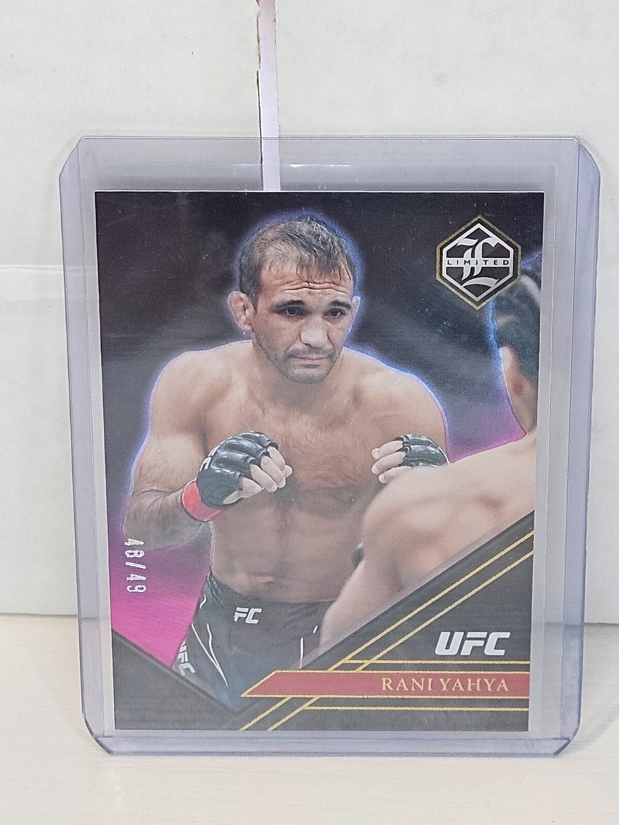 Rani Yahya 2023 Panini Chronicles Limited UFC #202 MMA 48/49