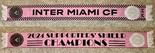Inter Miami CF 2024 Supporters Shield Champions Soccer Scarf