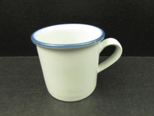 Blue Mist by Dansk Coffee Cup Niels Refsgaard Brown Specks Blue Verge b207