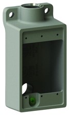 Killark FSLB-1, 1/2" Hub, Aluminum, Shallow, Cast Device Box, 1 pc